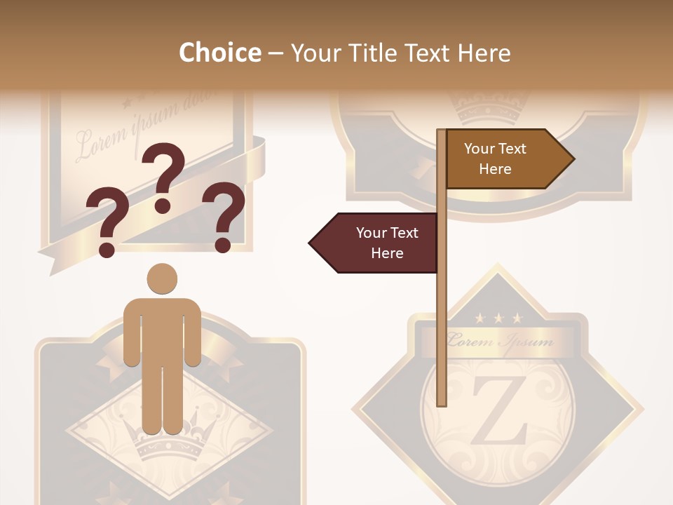 White Caregiver  PowerPoint Template