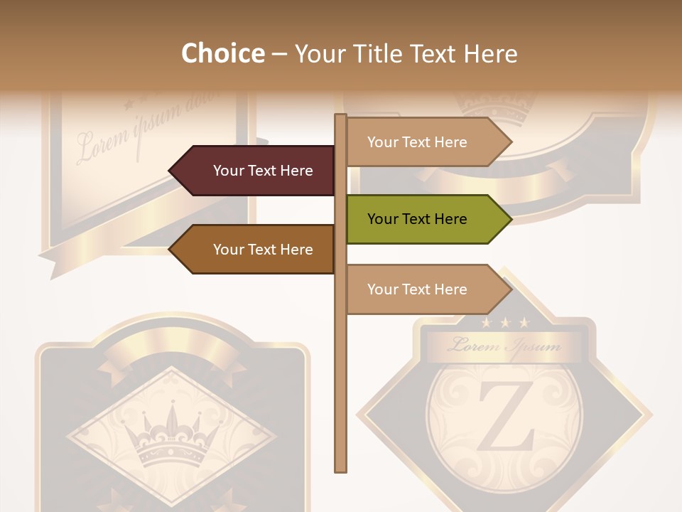 White Caregiver  PowerPoint Template