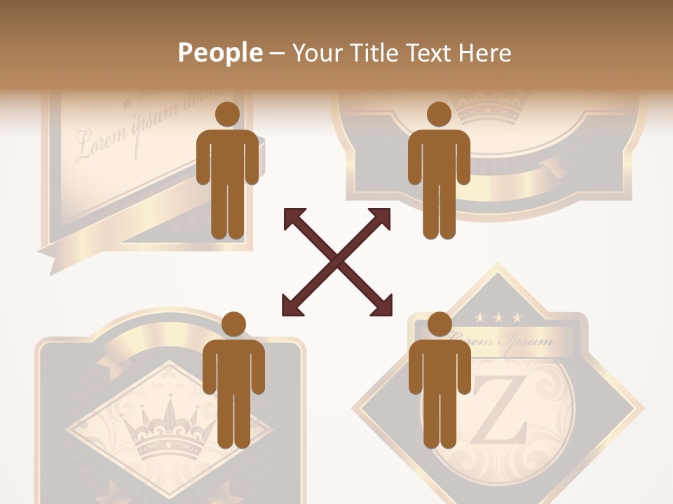 White Caregiver  PowerPoint Template