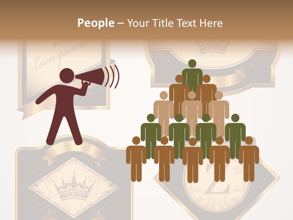 White Caregiver  PowerPoint Template