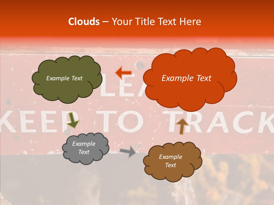 Closeup Finger Sharing PowerPoint Template