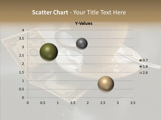 Female Background Hold PowerPoint Template