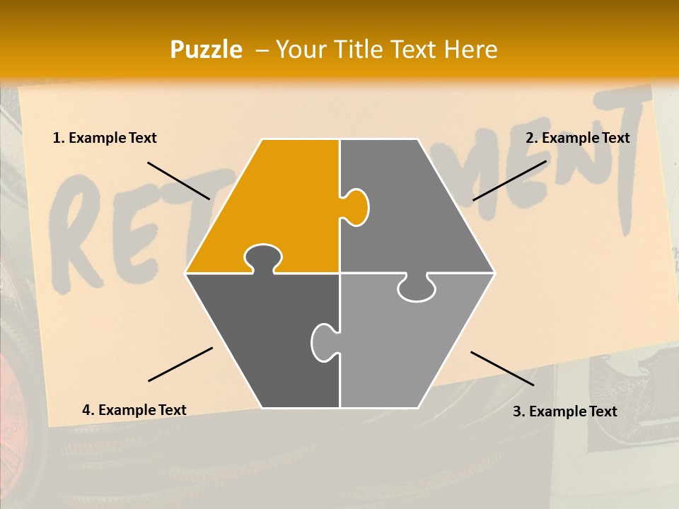 Senior  Touching  PowerPoint Template