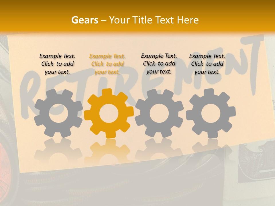 Senior  Touching  PowerPoint Template