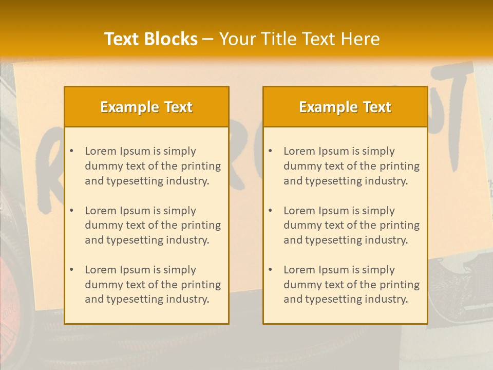 Senior  Touching  PowerPoint Template