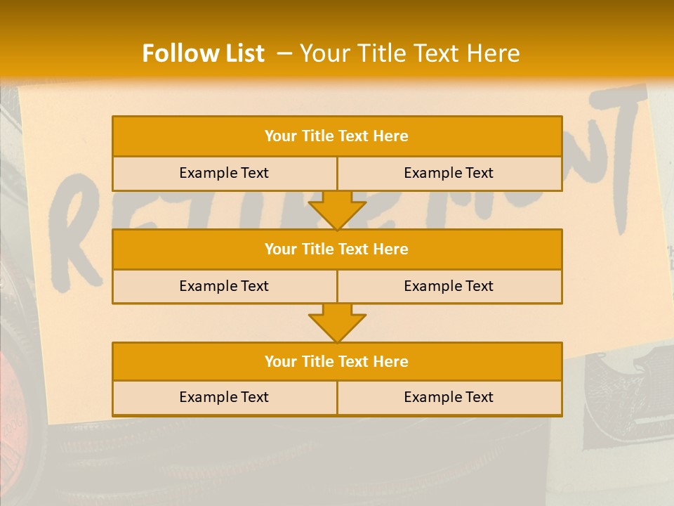 Senior  Touching  PowerPoint Template