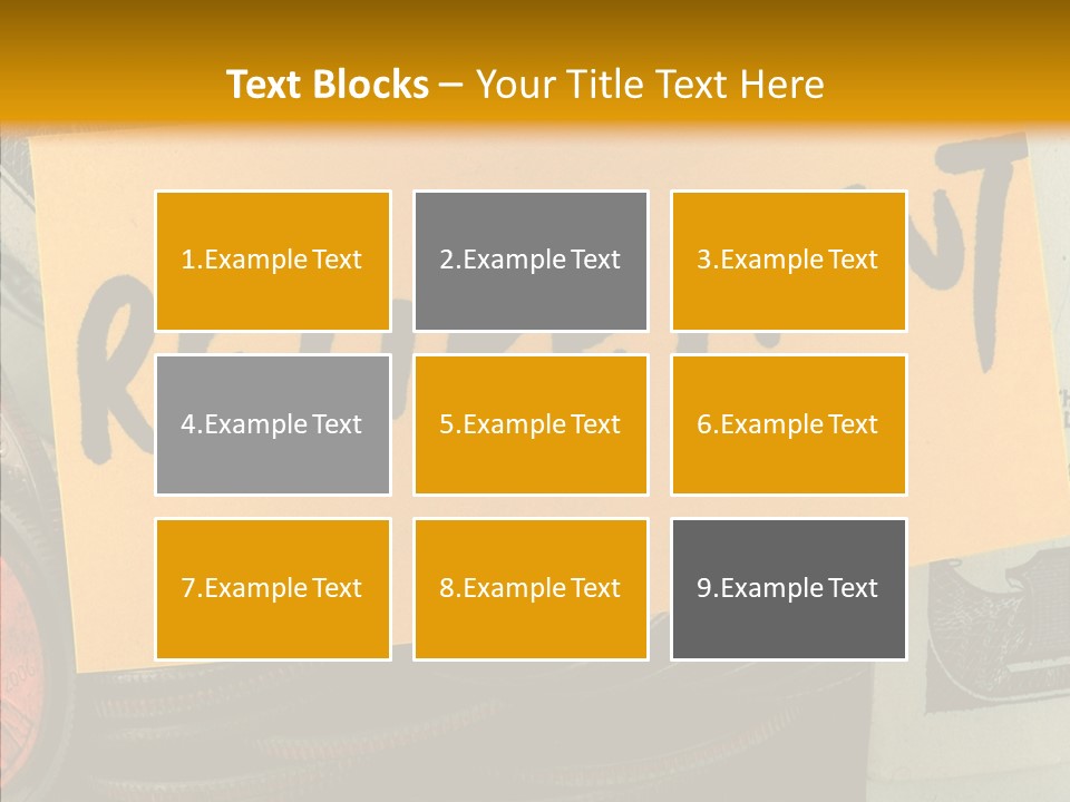 Senior  Touching  PowerPoint Template