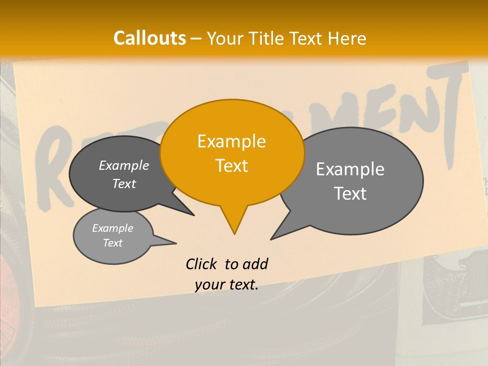 Senior  Touching  PowerPoint Template