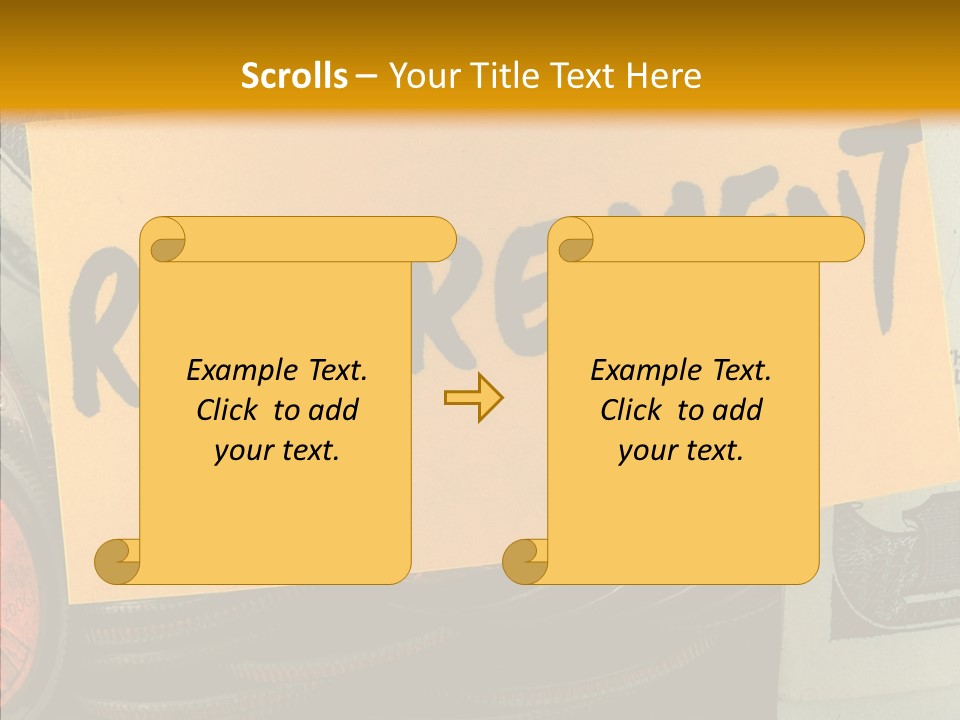Senior  Touching  PowerPoint Template
