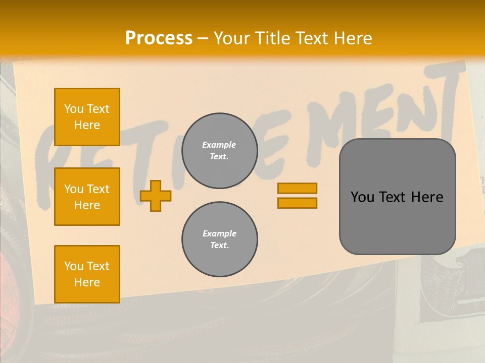 Senior  Touching  PowerPoint Template