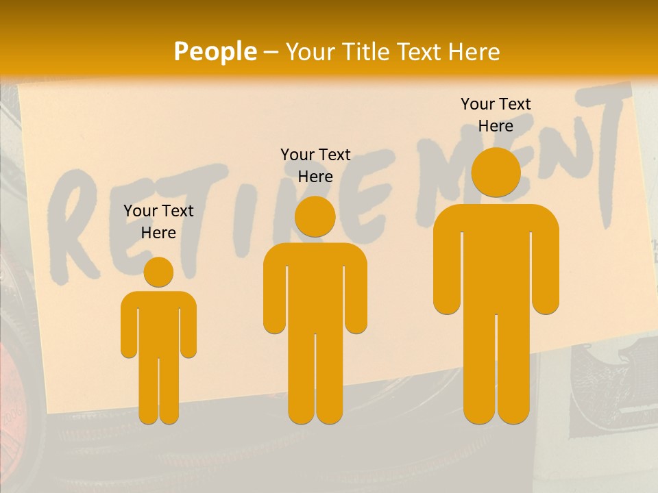 Senior  Touching  PowerPoint Template