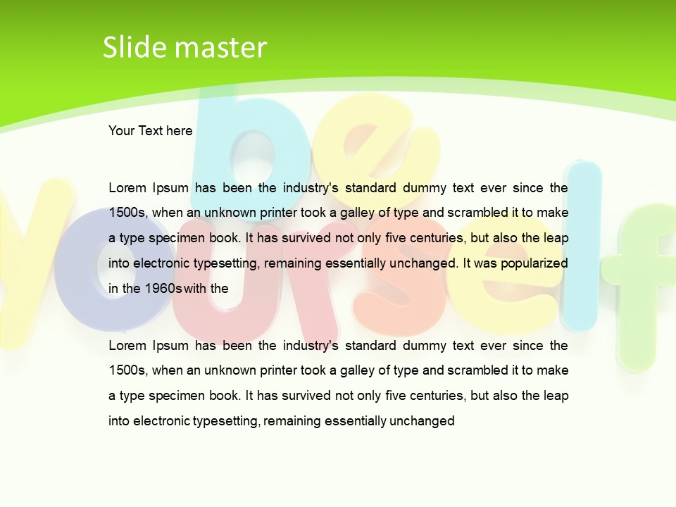 Helping Hand Aging Background PowerPoint Template