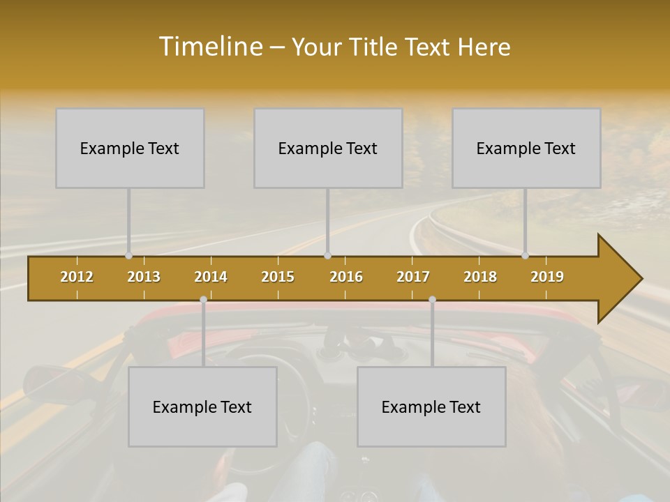 White Background Close Up PowerPoint Template