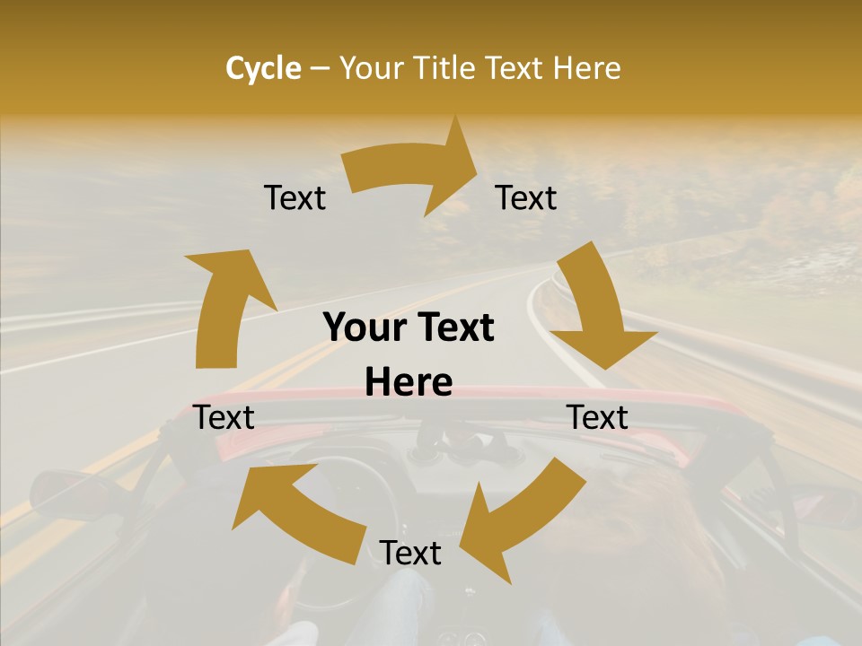 White Background Close Up PowerPoint Template