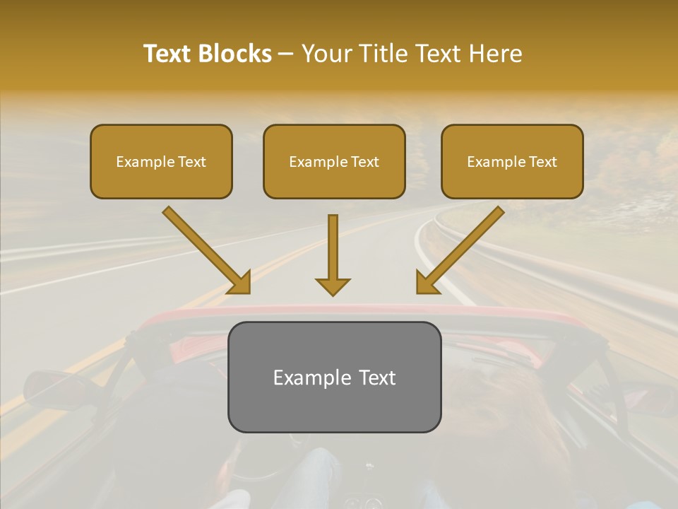 White Background Close Up PowerPoint Template