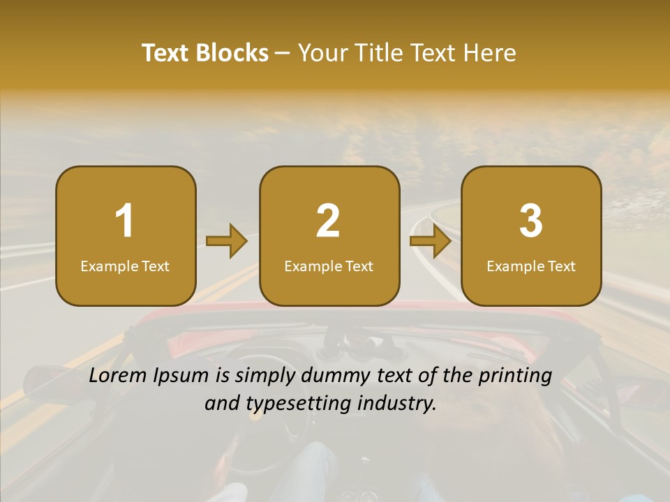 White Background Close Up PowerPoint Template