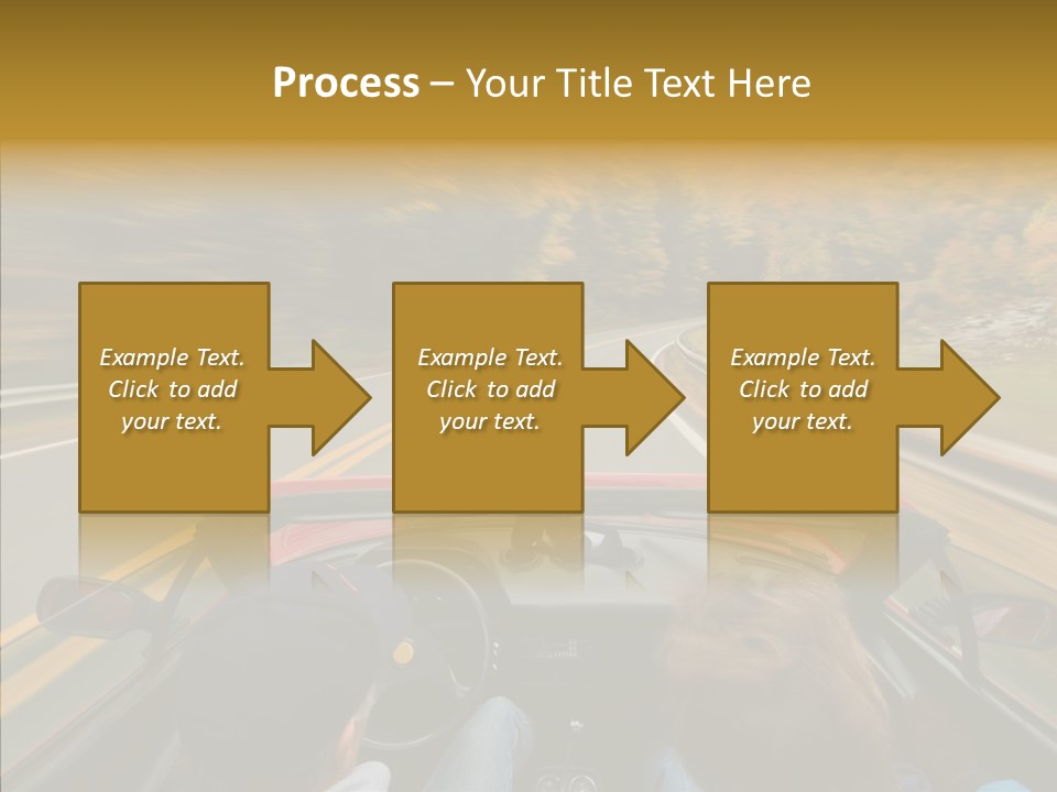 White Background Close Up PowerPoint Template
