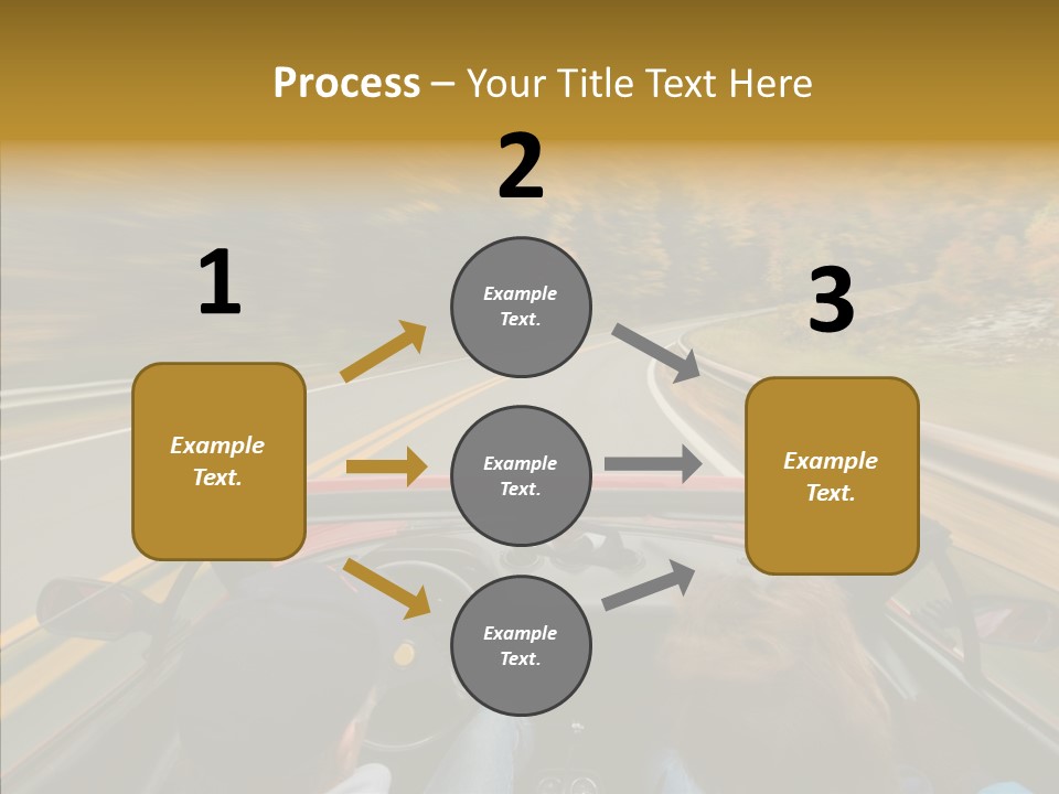 White Background Close Up PowerPoint Template