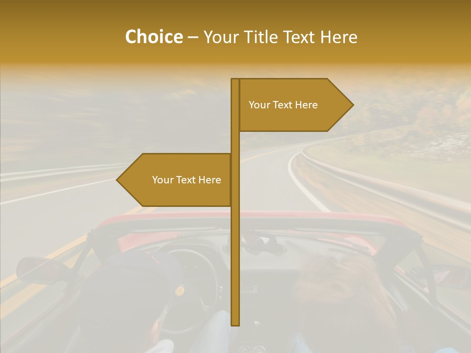 White Background Close Up PowerPoint Template