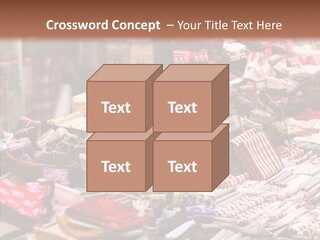 Female Elderly Grandmother PowerPoint Template