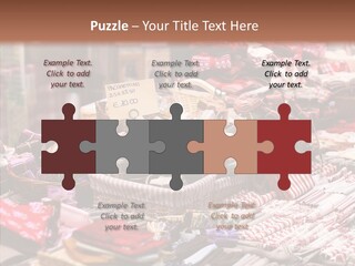 Female Elderly Grandmother PowerPoint Template