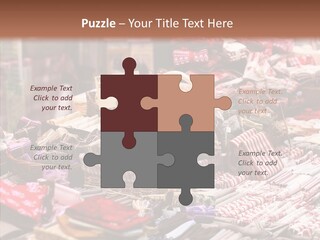 Female Elderly Grandmother PowerPoint Template