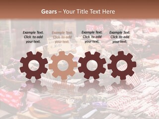 Female Elderly Grandmother PowerPoint Template