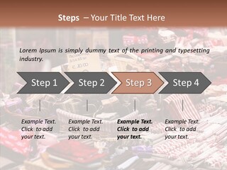 Female Elderly Grandmother PowerPoint Template