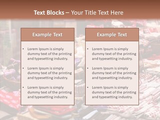 Female Elderly Grandmother PowerPoint Template