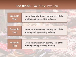 Female Elderly Grandmother PowerPoint Template
