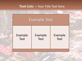 Female Elderly Grandmother PowerPoint Template