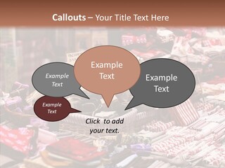 Female Elderly Grandmother PowerPoint Template