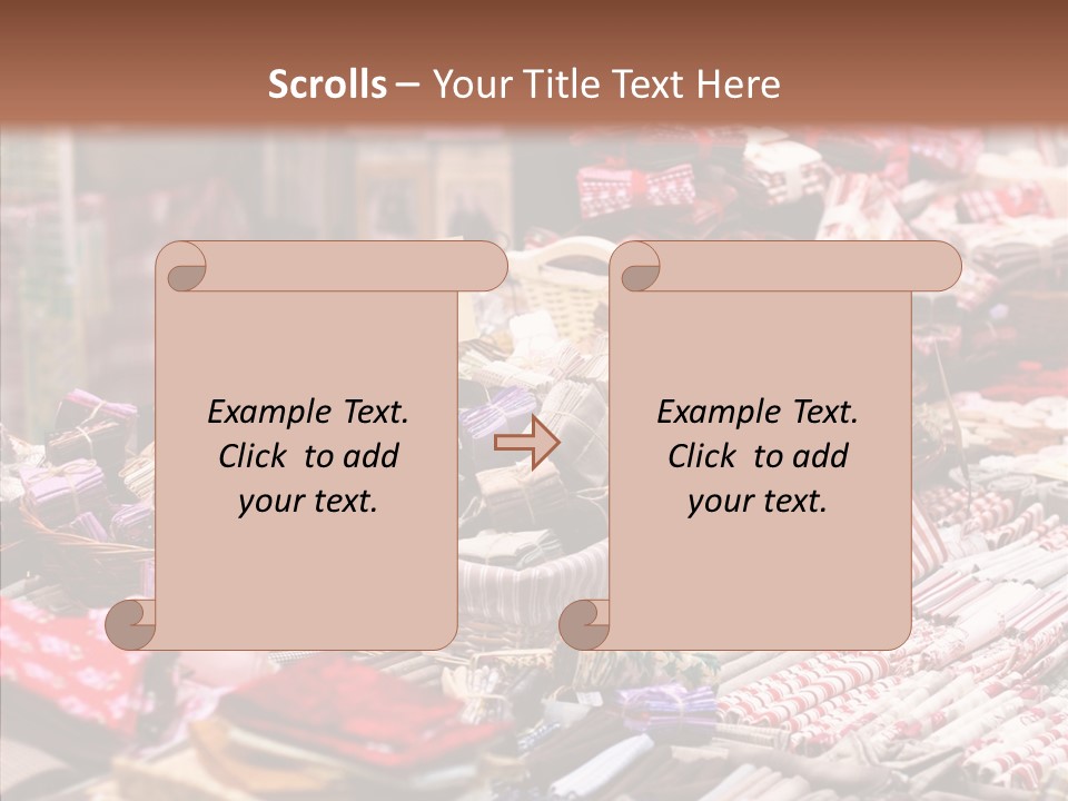 Female Elderly Grandmother PowerPoint Template