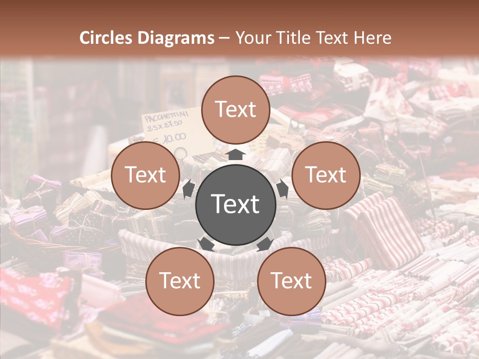 Female Elderly Grandmother PowerPoint Template