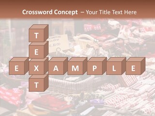 Female Elderly Grandmother PowerPoint Template