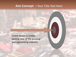 Female Elderly Grandmother PowerPoint Template