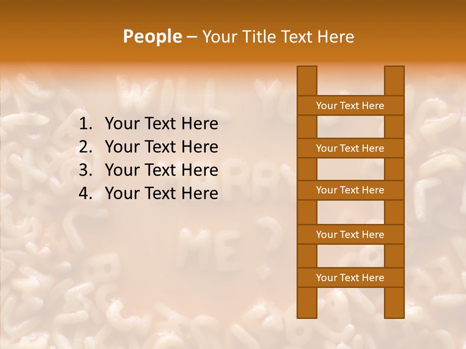 Helping Hand Grandmother Senior PowerPoint Template