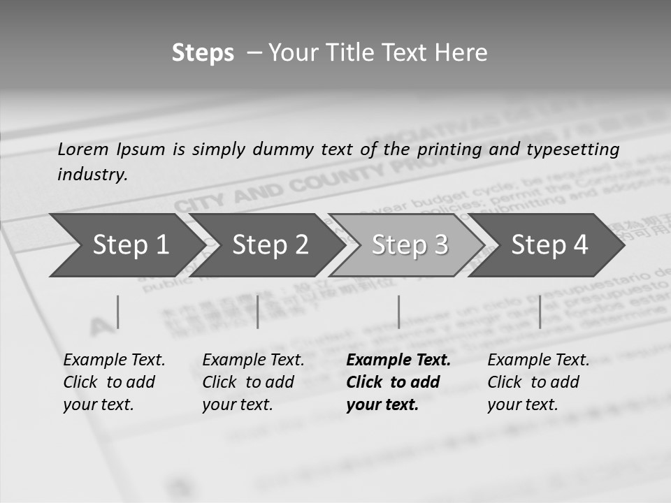 Caregiver Grandmother Close Up PowerPoint Template