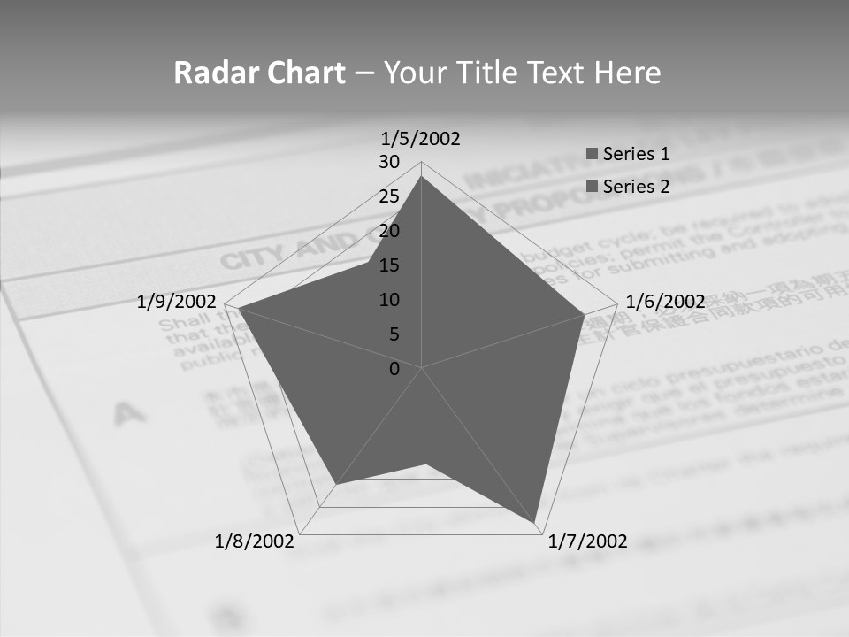Caregiver Grandmother Close Up PowerPoint Template
