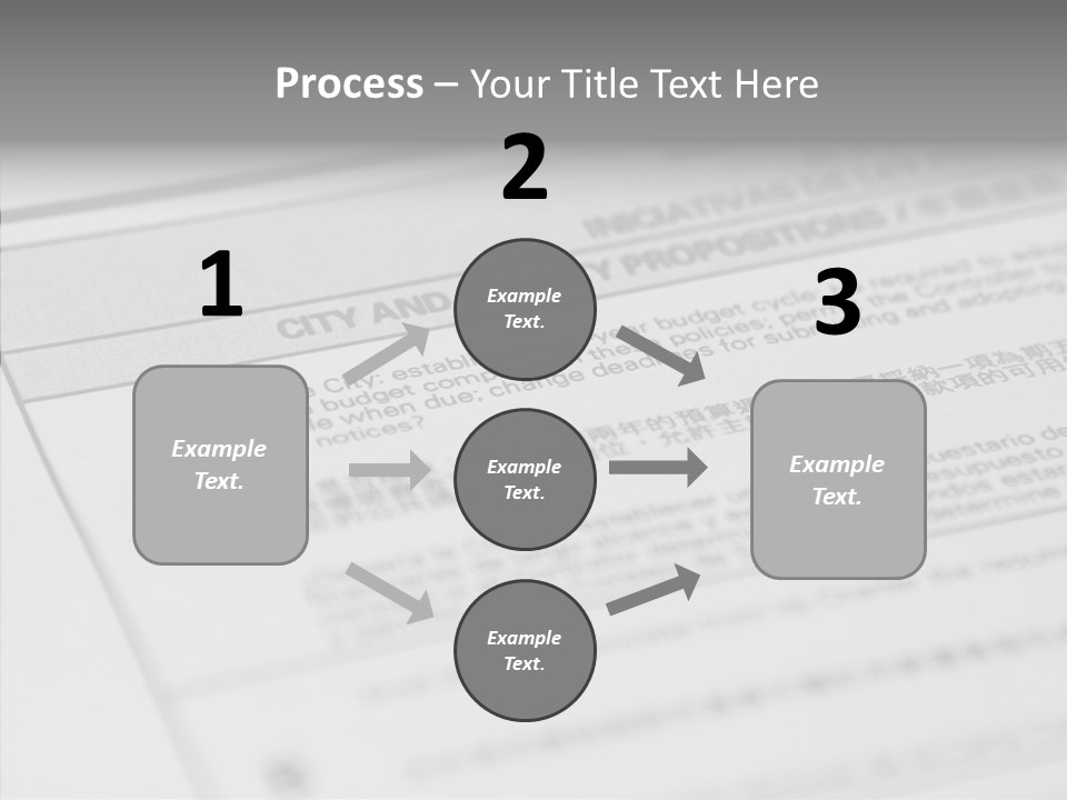 Caregiver Grandmother Close Up PowerPoint Template