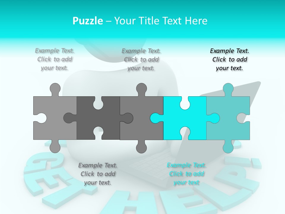 Female Background Hold PowerPoint Template