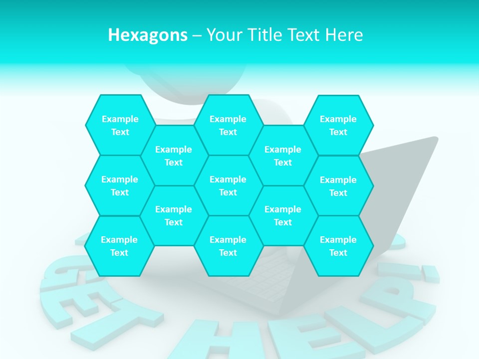 Female Background Hold PowerPoint Template