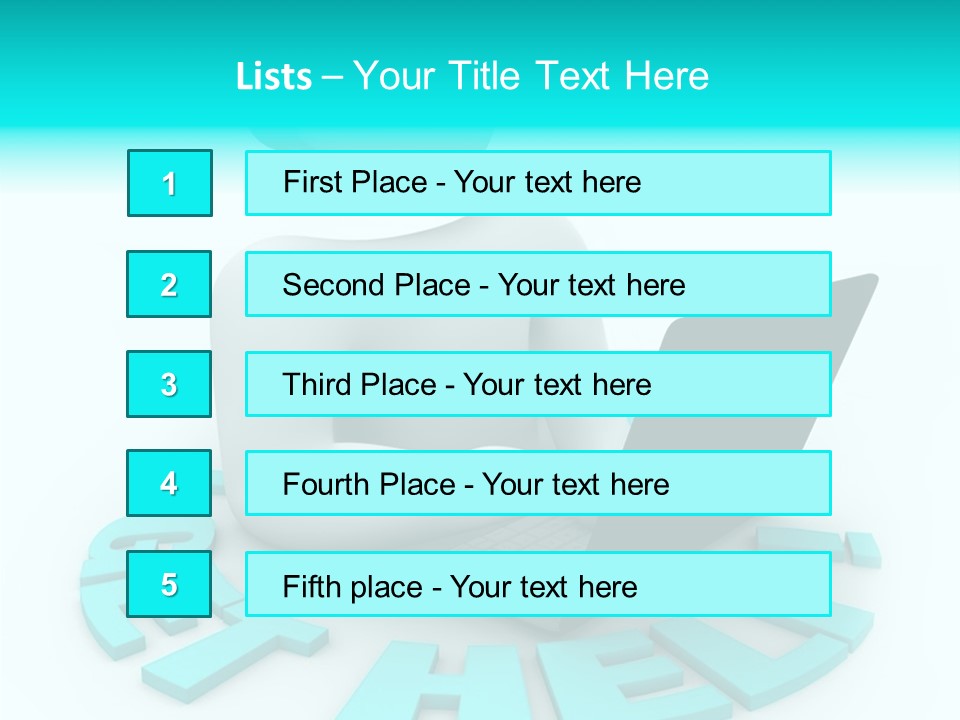 Female Background Hold PowerPoint Template