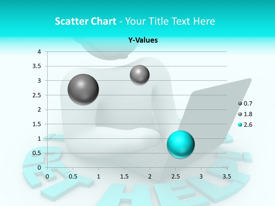 Female Background Hold PowerPoint Template