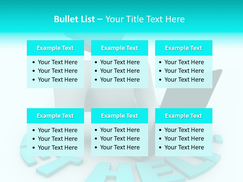 Female Background Hold PowerPoint Template