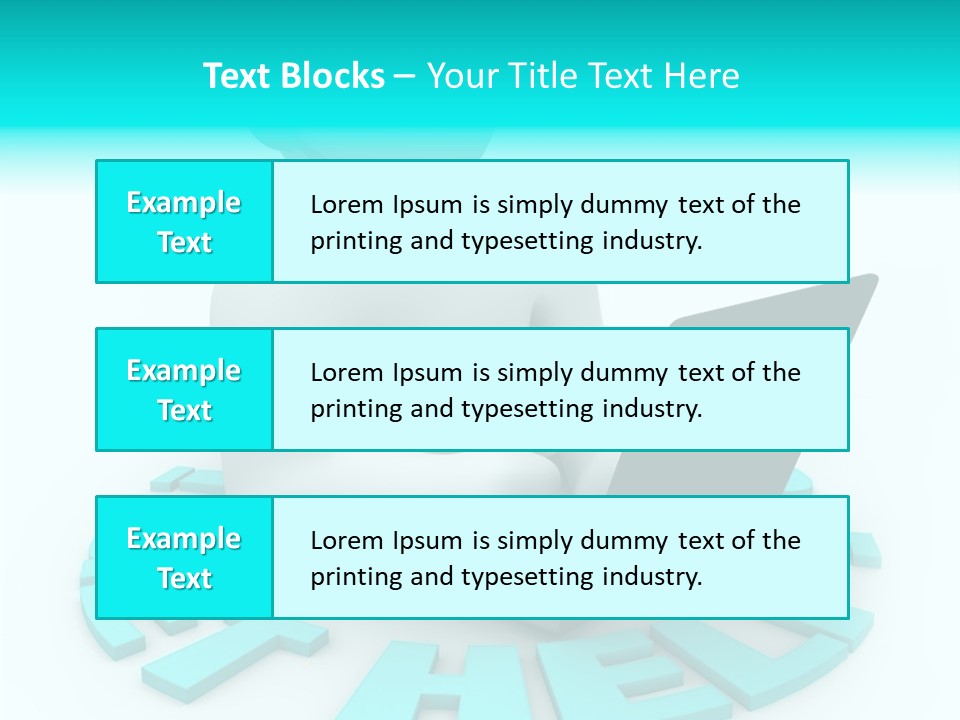 Female Background Hold PowerPoint Template