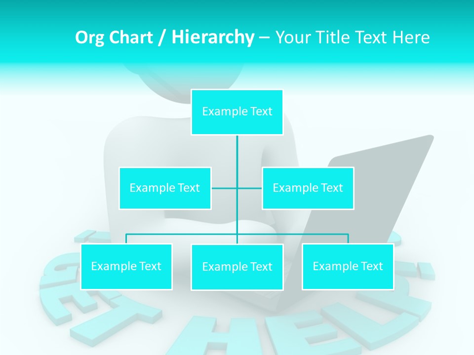 Female Background Hold PowerPoint Template