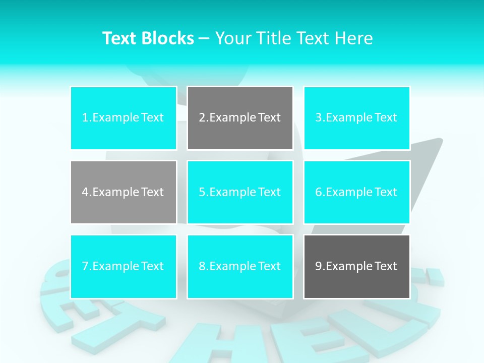 Female Background Hold PowerPoint Template