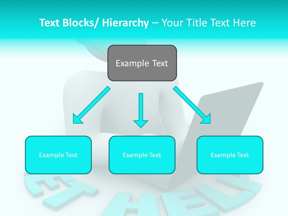 Female Background Hold PowerPoint Template