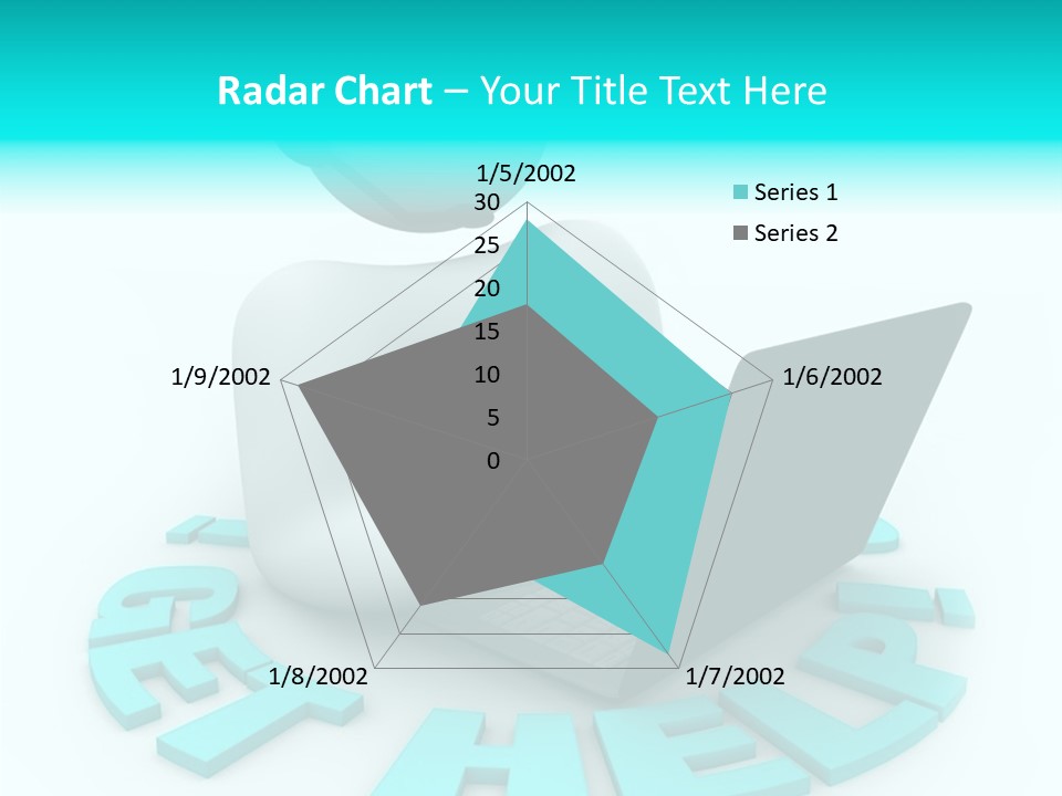 Female Background Hold PowerPoint Template